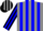 Gray, black and blue panels