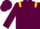 Maroon, brown & white winged wheel, gold epaulets