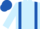 Light Blue, Royal Blue braces, Royal Blue cap