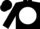 Black, black 'vl' on white ball, black chevrons on sleeves, black cap