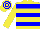 Yellow And Blue Hoops, Yellow Cap, blue hoops