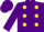 Purple, Yellow spots, Purple sleeves
