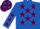 Royal Blue, Maroon stars