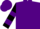 Purple,purple bars on sleeves