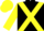 Black, Yellow cross belts, sleeves and cap