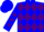 Blue & purple diamonds
