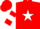 Red, white star, white & red hooped sleeves, red cap