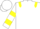 white, yellow epaulets, hooped sleeves