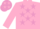 Pink, Mauve stars, Pink sleeves