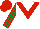 White, Red chevron, Emerald Green and Red striped sleeves, Red cap