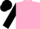pink, black checked cap and sleeves