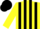 Yellow Body, Black Striped, Yellow Arms, Black Cap