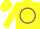 Yellow, purple ''rb'' in purple circle