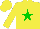 Yellow, green star