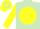 Light green, yellow disc and sleeves, yellow and light green hooped cap