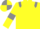 Yellow, grey epaulets and armlets, quartered cap