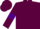Maroon, purple armlets