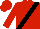 Red, Black sash