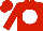 Red, white ball