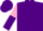 Purple, pink and purple halved sleeves