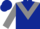 Dark Blue, Grey chevron and sleeves