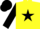 Yellow, Black star, sleeves and cap