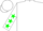 White, red rose, white 'amg', green stars on sleeves