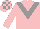 Pink, Grey chevron, check cap