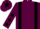 MAROON, black braces & stars on sleeves, maroon cap, black star