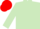 Light green, red cap