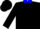 Black, blue sun glasses, blue collar, bluejcp, black sleeves