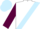 White, Light Blue sash, Maroon sleeves, Light Blue cap