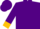 Purple, gold 'w',  gold cuffs