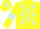 Yellow, light blue stars, armlets and star on cap