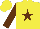 Yellow, Brown star and sleeves
