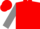 Red, black heart, gray slvs