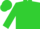 Lime, black 'c'