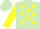 Light green, yellow stars and sleeves, light green cap