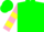 Green, black circled 'n', pink and yellow bars on slvs
