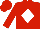 Red, white diamond