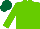 Light Green, dark Green cap