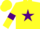 Yellow, purple star and armlets