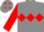 Grey, red triple diamond, sleeves and diamonds on cap