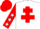 White, Red Cross of Lorraine, Red sleeves, White stars, Red cap