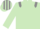 Light green, grey epaulets, striped cap