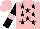 Pink, Black stars, Black sleeves, Pink armlets
