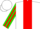 White, white 'c' on green shamrock on red panel, green shamrocks on red stripe on sleeves, white cap