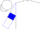 White, red belt, white armlets on blue sleeves, white cap