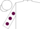 White, maroon spots on sleeves