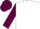 White, maroon '7' and horseshoe, white '7' and horseshoe on maroon sleeves, maroon cap